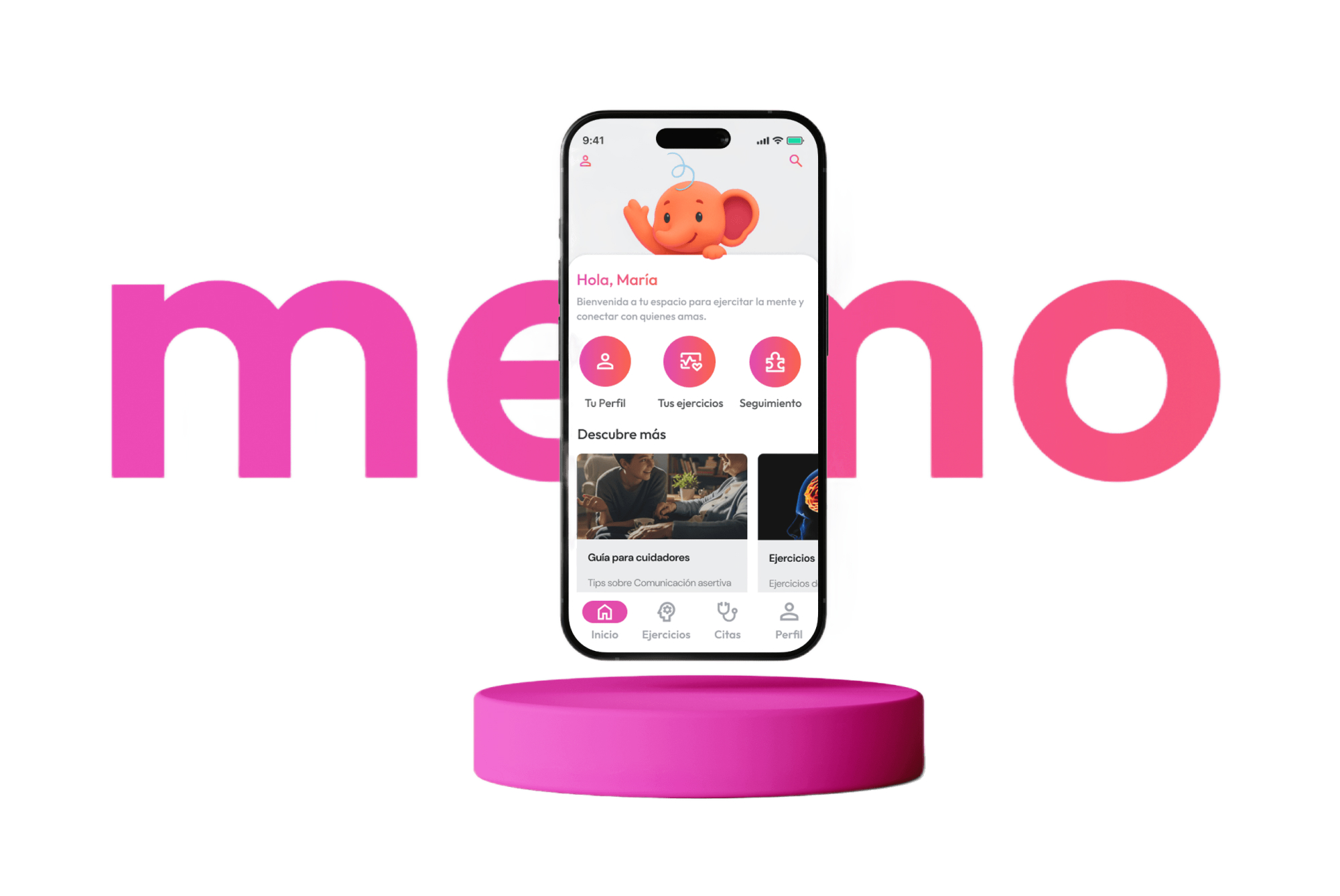 Diseño de interfaz App Memo UX/UI Medellín por Laura Betancur